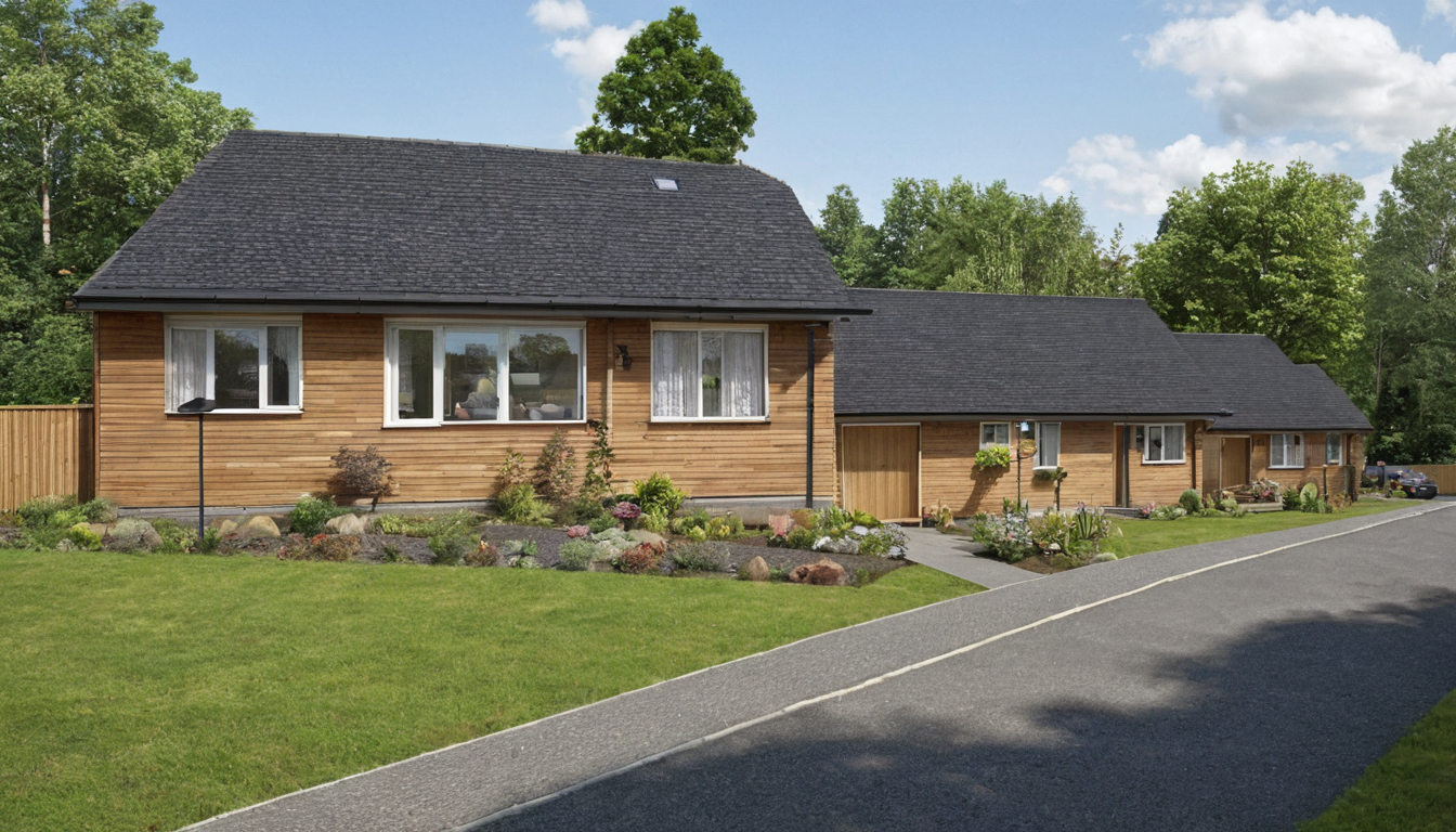 Single-storey or stacked house: the better modern house design depends on plot width, mobility, and climate accessibility visual